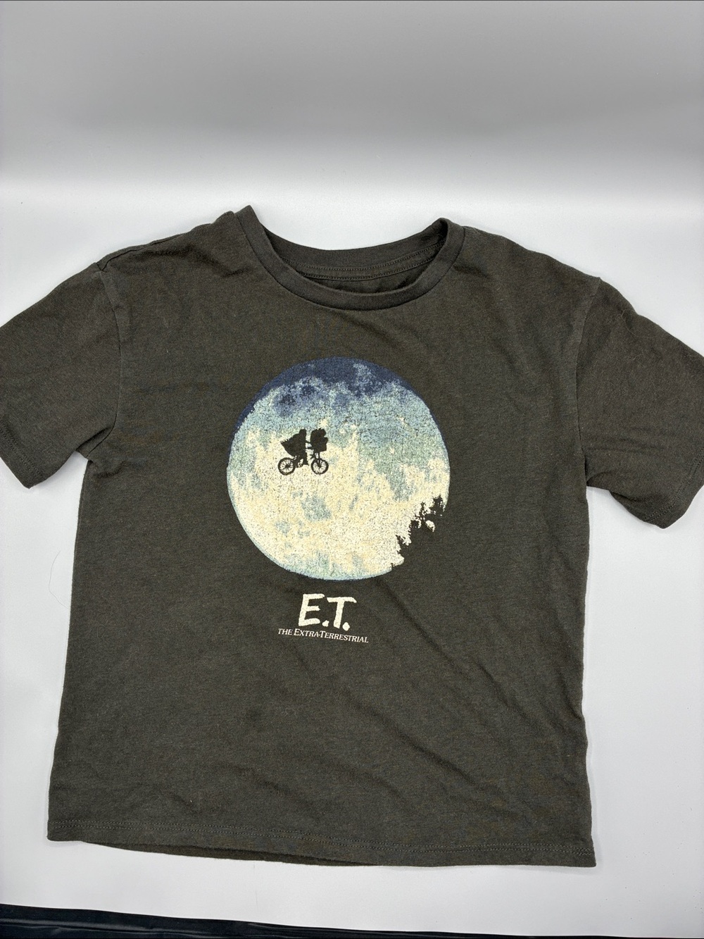 MAD Engine Kids E.T. Short Sleeve Tee in faded black
